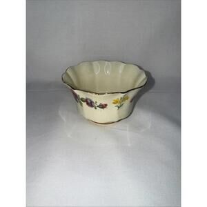 Paragon  Creamer Open Sugar Bowl Set Floral Wild Rose Shamrock 2” Inch H 3.5 Di